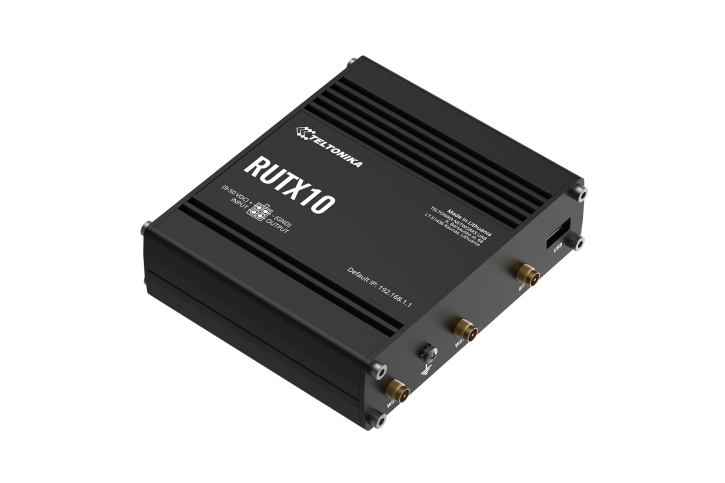 Teltonika RUTX10 - PROFESSIONAL ETHERNET ROUTER Teltonika RUTX10 - PROFESSIONAL ETHERNET ROUTER