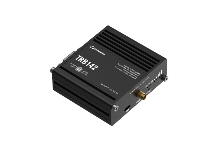 Teltonika TRB142 - Industrial Rugged LTE RS232 Gateway