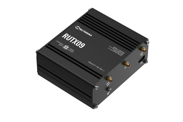 Teltonika RUTX09 - INDUSTRIAL CELLULAR ROUTER - eSIM, TPM