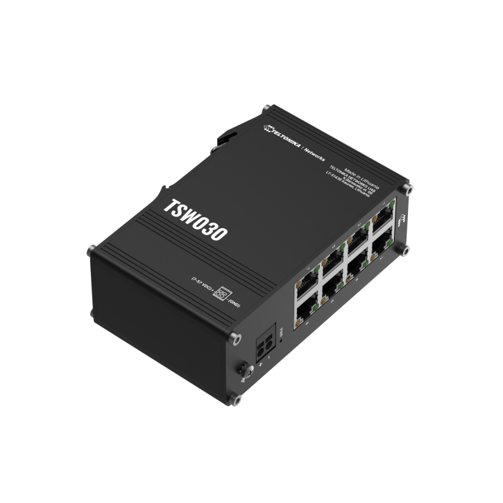 Teltonika TSW030 - 8-port Ethernet Switch