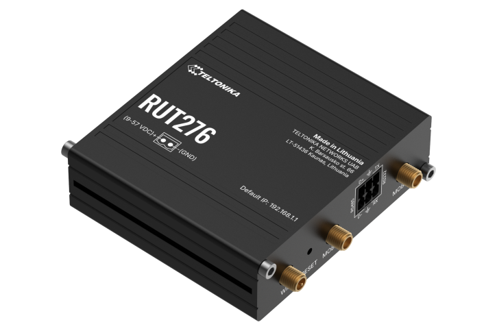 Teltonika RUT276 - Compact Redcap 5G Router
